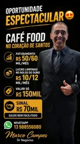 Ponto Comercial à venda, 40m² no Gonzaga, Santos