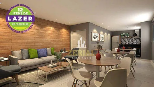 Apartamento com 2 Quartos à venda, 42m² no Vila Sacadura Cabral, Santo André