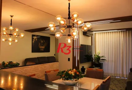 Apartamento com 3 Quartos para alugar, 92m² no Ponta da Praia, Santos