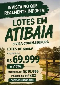 Lote/Terreno à venda, 600m² no Boa Vista, Mairiporã
