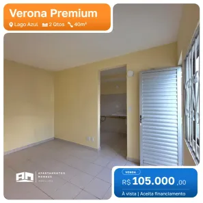 Apartamento com 2 Quartos à venda, 40m² no Lago Azul, Manaus