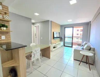 Apartamento com 2 Quartos para alugar, 55m² no Papicu, Fortaleza