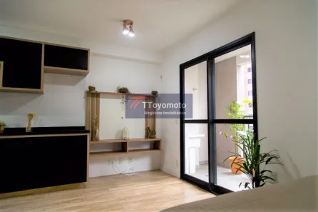 Apartamento com 1 Quarto para alugar, 37m² no Mirandópolis, São Paulo
