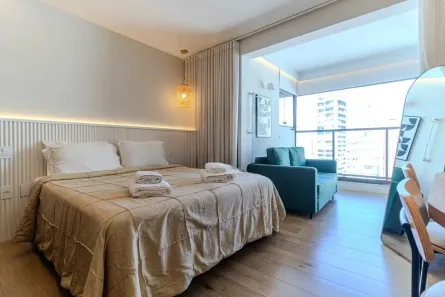 Kitnet com 1 Quarto à venda, 30m² no Higienópolis, São Paulo