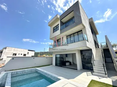 Casa de Condomínio com 4 Quartos para venda ou aluguel, 306m² no Jardim das Minas, Itupeva