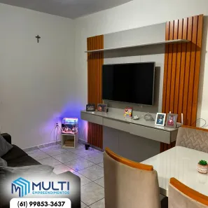 Casa de Condomínio com 2 Quartos à venda, 90m² no Setor de Chácaras Anhangüera A, Valparaíso de Goiás