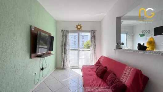Apartamento com 1 Quarto à venda, 45m² no Mirim, Praia Grande
