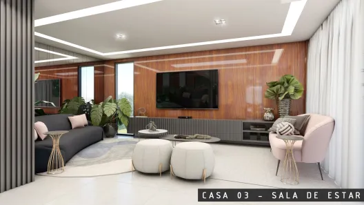 Casa de Condomínio com 3 Quartos à venda, 135m² no Jacaré, Cabedelo