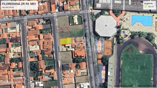 Lote/Terreno à venda, 450m² no Jardim Floridiana, Rio Claro