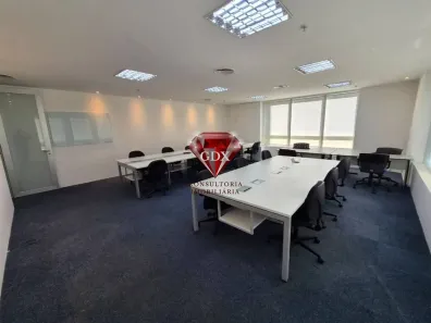 Sala Comercial para alugar, 96m² no Cidade Monções, São Paulo