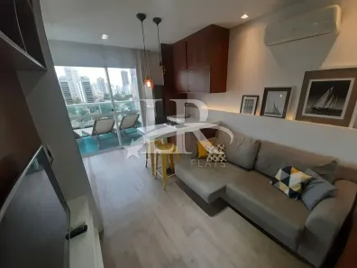 Apartamento com 1 Quarto para alugar, 40m² no Brooklin Paulista, São Paulo