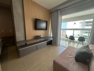 Apartamento com 1 Quarto para alugar, 60m² no Ponta da Praia, Santos