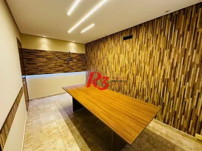Sala Comercial para alugar, 120m² no Boqueirão, Santos