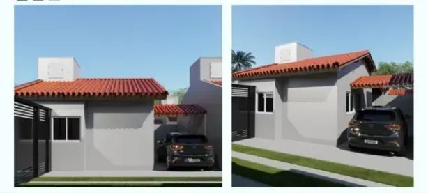 Casa de Condomínio com 2 Quartos à venda, 45m² no Residencial Vida Nova III, Campo Grande
