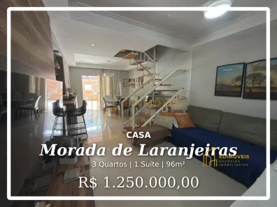 Casa com 3 Quartos à venda, 96m² no Morada de Laranjeiras, Serra