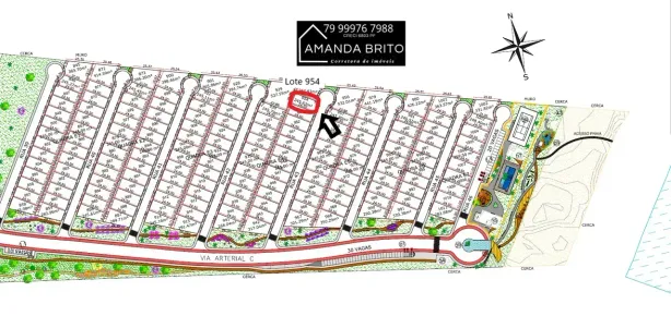 Lote/Terreno à venda, 245m² no , Barra dos Coqueiros
