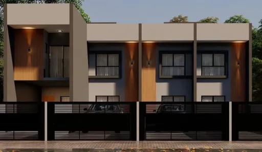 Sobrado com 2 Quartos à venda, 66m² no Iririú, Joinville