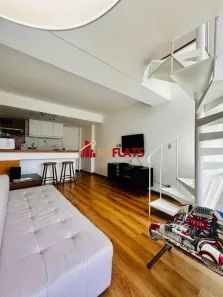 Flat com 1 Quarto para alugar, 50m² no Bela Vista, São Paulo