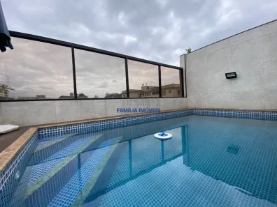 Casa com 3 Quartos para venda ou aluguel, 160m² no Boqueirão, Santos