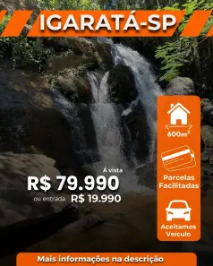 Lote/Terreno à venda, 600m² no Parque Residencial Aquarius, São José dos Campos