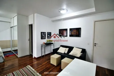 Apartamento com 1 Quarto à venda, 55m² no Cidade Monções, São Paulo