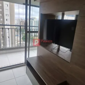 Apartamento com 1 Quarto para alugar, 27m² no Indianópolis, São Paulo