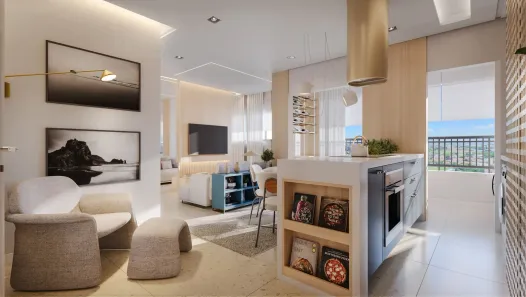 Apartamento com 3 Quartos à venda, 63m² no Vila Georgina, Indaiatuba