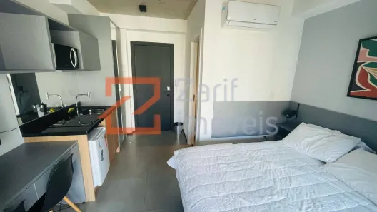 Apartamento com 1 Quarto para alugar, 18m² no Bela Vista, São Paulo