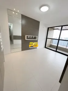 Apartamento com 3 Quartos para alugar, 113m² no Cabo Branco, João Pessoa