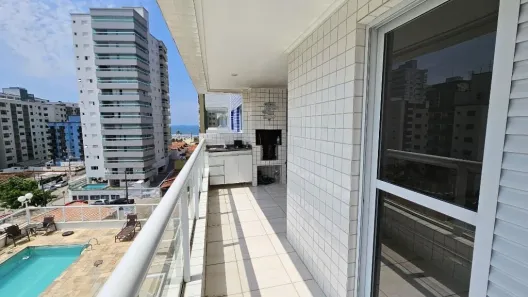 Apartamento com 2 Quartos à venda, 94m² no Guilhermina, Praia Grande