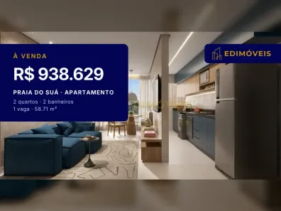 Apartamento com 2 Quartos à venda, 58m² no Praia do Suá, Vitória