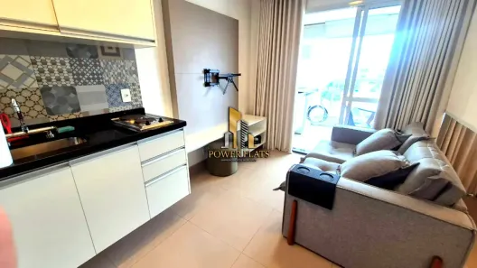 Flat com 1 Quarto para alugar, 33m² no Brooklin Paulista, São Paulo