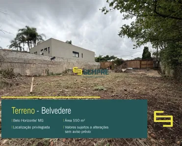 para alugar, 550m² no Belvedere, Belo Horizonte