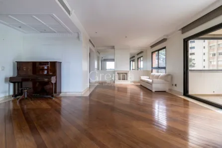 Apartamento com 4 Quartos para venda ou aluguel, 335m² no Moema, São Paulo