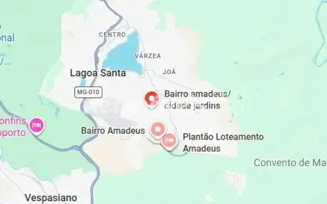 Lote/Terreno à venda, 477m² no Amadeus, Lagoa Santa