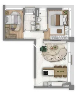 Apartamento com 2 Quartos à venda, 69m² no Itaim Bibi, São Paulo