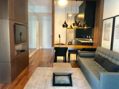 Apartamento com 1 Quarto para alugar, 64m² no Itaim Bibi, São Paulo