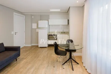 Flat com 1 Quarto para alugar, 42m² no Brooklin Paulista, São Paulo