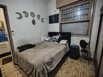 Kitnet com 1 Quarto para alugar, 30m² no Gonzaga, Santos
