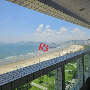 Apartamento com 3 Quartos para alugar, 134m² no Boqueirão, Santos