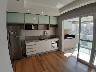 Apartamento com 1 Quarto para alugar, 47m² no Cidade Monções, São Paulo