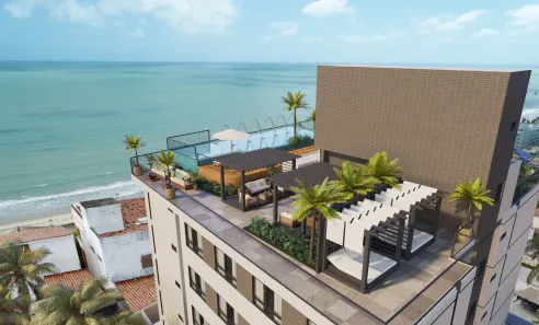 Flat com 1 Quarto à venda, 30m² no Manaíra, João Pessoa