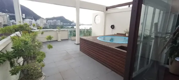 Apartamento com 1 Quarto para alugar, 173m² no Humaitá, Rio de Janeiro