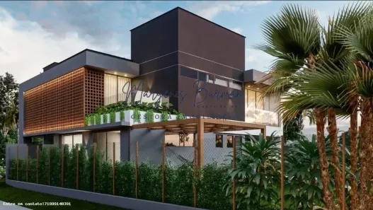 Casa de Condomínio com 4 Quartos à venda, 344m² no Alphaville (Abrantes), Camaçari