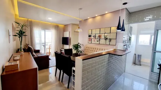 Apartamento com 2 Quartos para alugar, 63m² no Cézar de Souza, Mogi das Cruzes