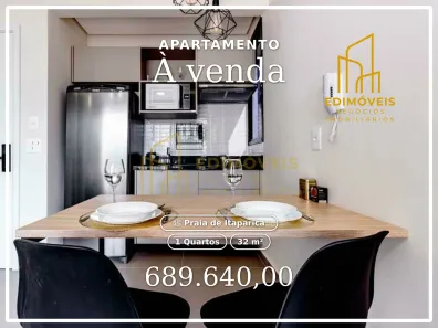 Apartamento com 1 Quarto à venda, 32m² no Praia de Itaparica, Vila Velha