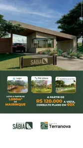 Lote/Terreno à venda, 1000m² no Saboó, São Roque