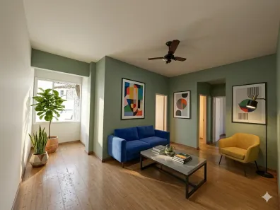 Apartamento com 3 Quartos à venda, 83m² no Santa Teresa, Rio de Janeiro