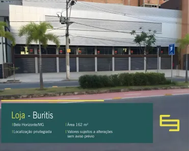 Ponto Comercial para alugar, 162m² no Buritis, Belo Horizonte