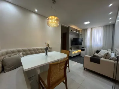 Apartamento com 2 Quartos à venda, 48m² no Cabral, Contagem